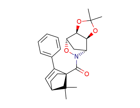 ((1S,4R)-7,7-Dimethyl-2-phenyl-bicyclo[2.2.1]hept-2-en-1-yl)-((1R,2S,6S,7S)-4,4-dimethyl-3,5,8-trioxa-9-aza-tricyclo[5.2.1.0<sup>2,6</sup>]dec-9-yl)-methanone
