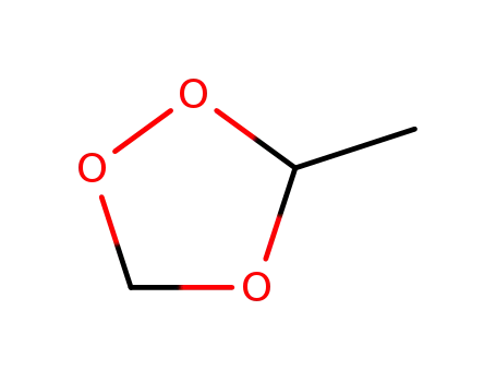 Molecular Structure of 38787-96-1 (1,2,4-trioxolane, 3-methyl-)