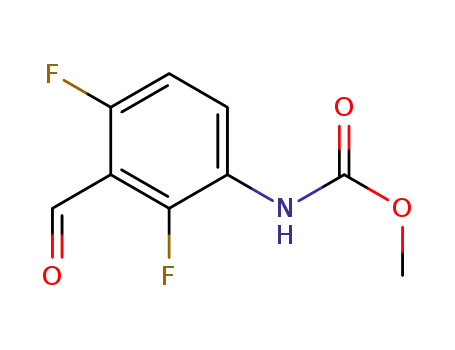 methyl N-(2,4-difluoro-3-formyl-phenyl)carbamate