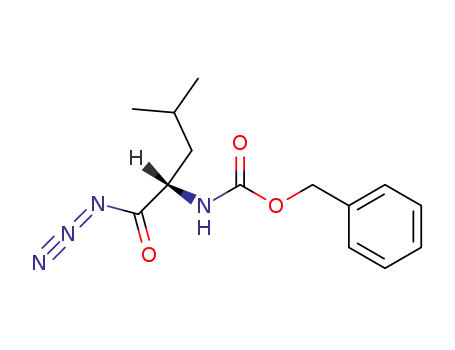 (S)-benzyl (1-azido-4-methyl-1-oxopentan-2-yl)carbamate