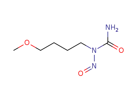 Molecular Structure of 98385-95-6 (N-(4-Methoxybutyl)-N-nitrosoharnstoff)
