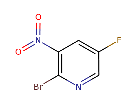 2-Bromo-5-fluoro-3-nitropyridine