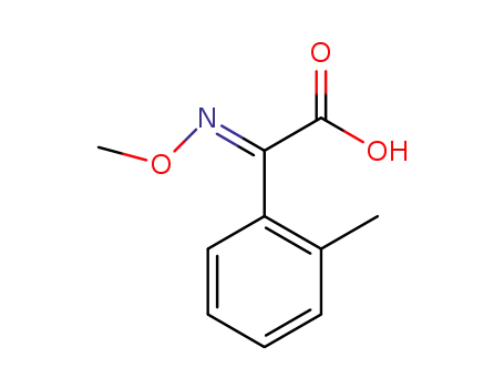 Molecular Structure of 1462379-43-6 ((E)-2-methoxyimino-2-(o-tolyl)acetic acid)