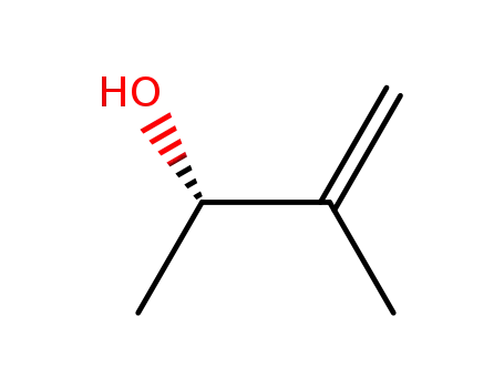 Molecular Structure of 88376-46-9 ([S,(-)]-3-Methyl-3-butene-2-ol)