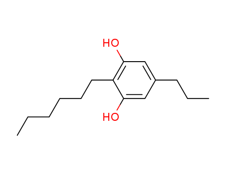 2-hexyl-5-propyl-benzene-1,3-diol