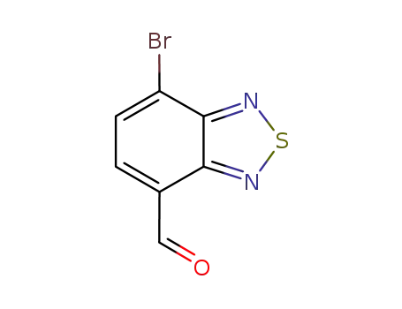 Molecular Structure of 1071224-34-4 (7-bromo-benzo[c][1,2,5]thiadiazole-4-carbaldehyde)