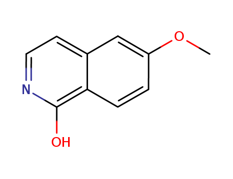 6-METHOXYISOQUINOLIN-1-OL  Cas no.26829-43-6 98%