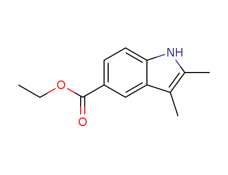 1H-Indole-5-carboxylic acid, 2,3-dimethyl-, ethyl ester