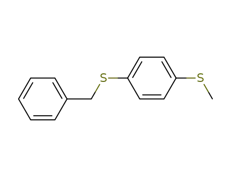 1-(Methylthio)-4-[(phenylmethyl)thio]benzene