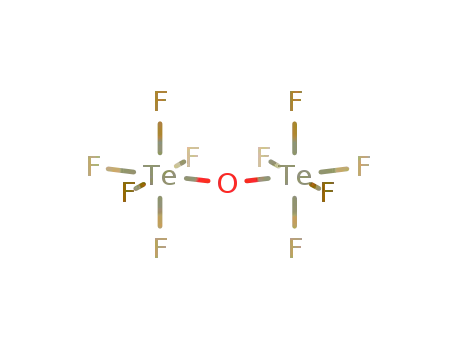 Molecular Structure of 20533-01-1 (F<sub>5</sub>TeOTeF<sub>5</sub>)