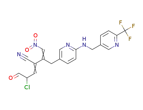 C<sub>20</sub>H<sub>15</sub>ClF<sub>3</sub>N<sub>5</sub>O<sub>3</sub>