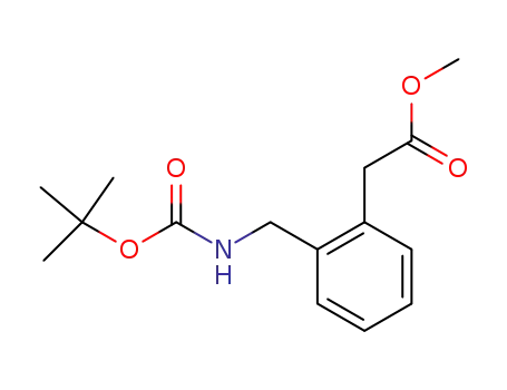 메틸 2-(2-((tert-부톡시카르보닐아미노)메틸)페닐)아세테이트
