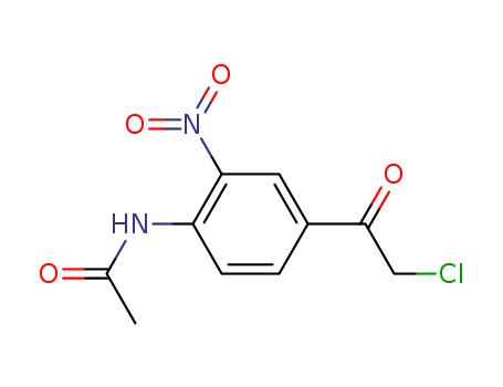 Acetamide,N-[4-(2-chloroacetyl)-2-nitrophenyl]-