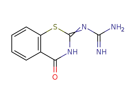 N-(4-Oxo-4H-1,3-benzothiazin-2-yl)guanidine