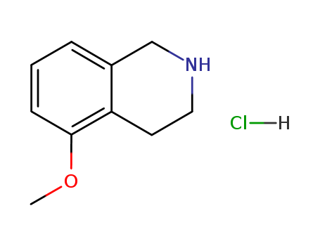 Isoquinoline, 1,2,3,4-tetrahydro-5-methoxy-, hydrochloride