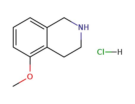 Molecular Structure of 103030-69-9 (5-METHOXY-1,2,3,4-TETRAHYDRO-ISOQUINOLINE HYDROCHLORIDE)