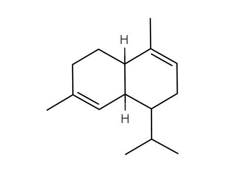 1-isopropyl-4,7-dimethyl-1,2,4a,5,6,8a-hexahydro-naphthalene