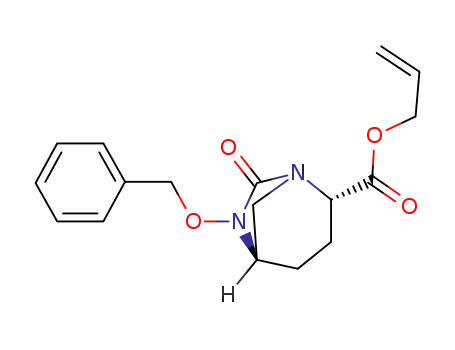 (2S,5R)-6-(benzyloxy)-7-oxo-1,6-diazabicyclo[3.2.1]octan-2-carboxylic acid allyl ester