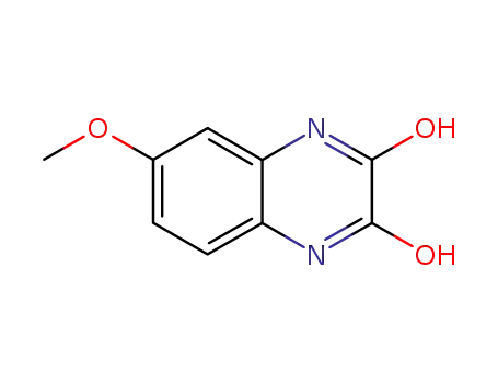 Molecular Structure of 31910-18-6 (2,3-DIHYDROXY-6-METHOXYQUINOXALINE)