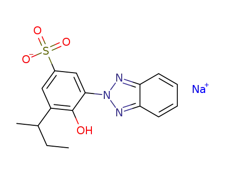 Molecular Structure of 92484-48-5 (SODIUM BENZOTRIAZOLYL BUTYLPHENOL SULFONATE)