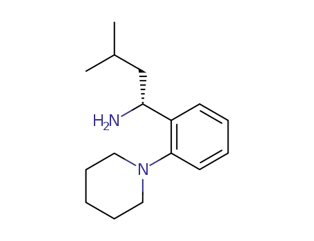 (R)-3-methyl-1-(2-(1-pieridinyl)phenyl)-butylamine