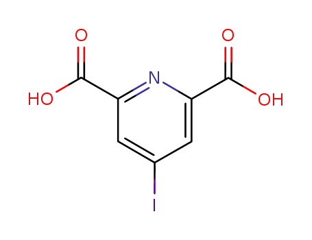 Molecular Structure of 506423-80-9 (4-Iodopyridine-2,6-dicarboxylic acid)