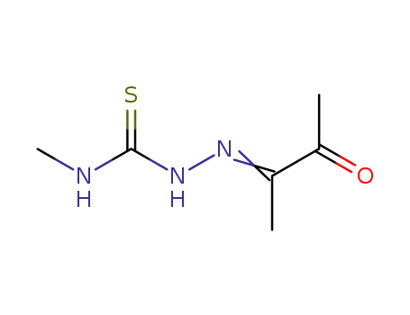 Hydrazinecarbothioamide, N-methyl-2-(1-methyl-2-oxopropylidene)-