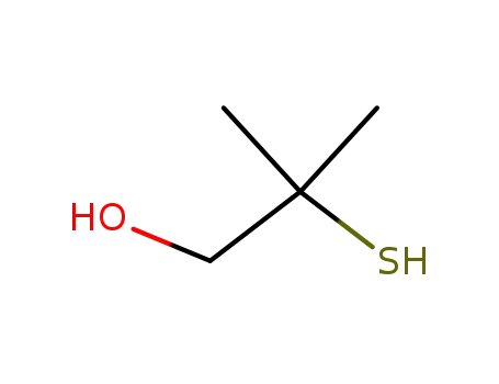 Molecular Structure of 73303-88-5 (2-Mercapto-2,2-diMethylethanol)