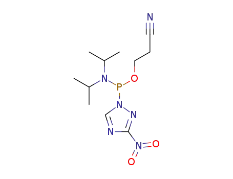 2-cyanoethoxy(N,N-diisopropylamino)3-nitro-1,2,4-triazolylphosphine