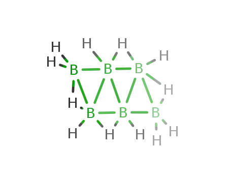 Molecular Structure of 12008-19-4 (Hexaborane(12))