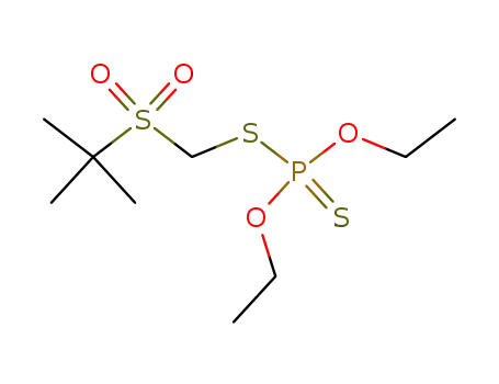 Molecular Structure of 56070-16-7 (TERBUFOS-SULFONE)