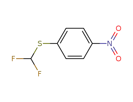 Molecular Structure of 24933-57-1 (4-(DIFLUOROMETHYLTHIO)NITROBENZENE)