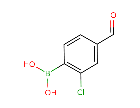 2-Chloro-4-formylphenylboronic acid C7H6BClO3  1063712-34-4