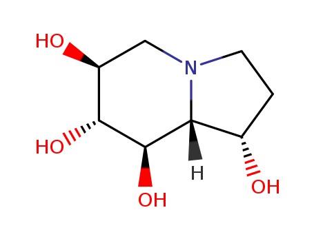 CastanosperMine;[1S-(1α,6β,7α,8β,8aβ)]-Octahydro-1,6,7,8-indolizinetetrol