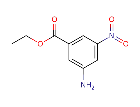 Molecular Structure of 10394-67-9 (ethyl 3-amino-5-nitrobenzoate)