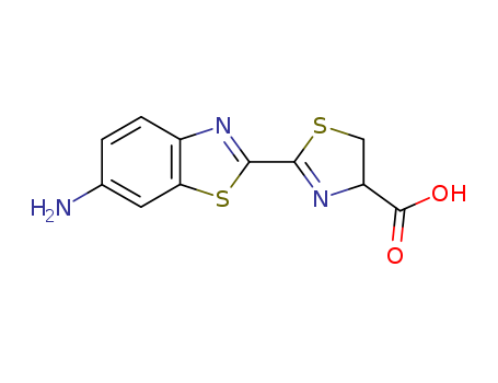 4,5-DIHYDRO-2[6-AMINO-2-BENZTHIAZOLYL]-4-THIAZOLE CARBOXYLIC ACID