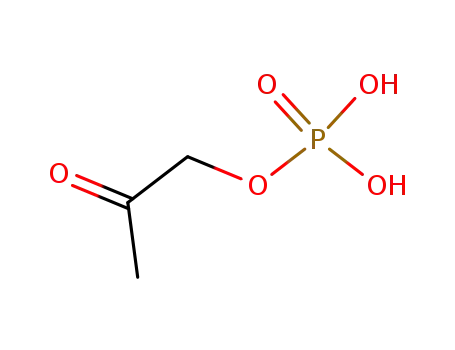 Molecular Structure of 926-43-2 (2-oxopropyl dihydrogen phosphate)