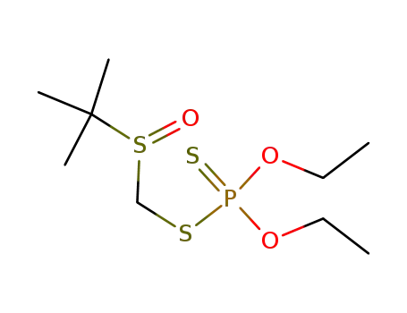 Molecular Structure of 10548-10-4 (TERBUFOS-SULFOXIDE)