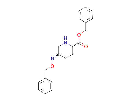 Molecular Structure of 1133931-74-4 (2-Piperidinecarboxylic acid, 5-[(phenylmethoxy)imino]-, phenylmethyl ester, (2S)-)
