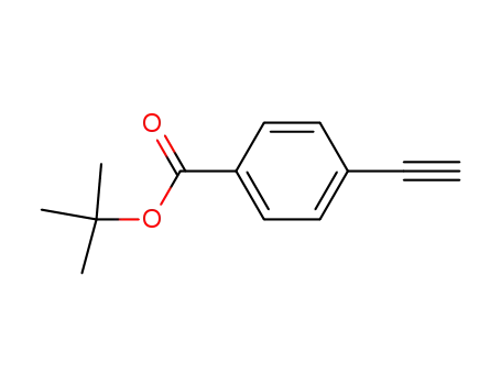 Molecular Structure of 111291-97-5 (TERT-BUTYL 4-ETHYNYLBENZOATE)