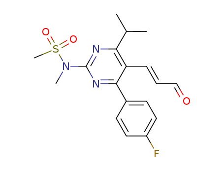 N-[4-(4-Fluorophenyl)-6-isopropyl-5-[(1E)-3-oxo-1-propenyl]-2-pyriMidinyl]-N-Methyl-MethanesulfonaMide