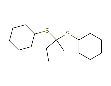 butan-2-one-dicyclohexyldithioacetal