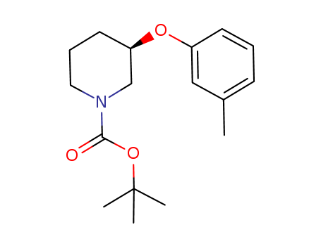 3-M-TOLYLOXY-PIPERIDINE-1-CARBOXYLIC ACID TERT-BUTYL ESTER