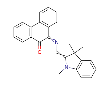 9(10H)-Phenanthrenone,
10-[[(1,3-dihydro-1,3,3-trimethyl-2H-indol-2-ylidene)methyl]imino]-