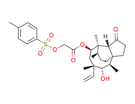 Molecular Structure of 31716-01-5 (pleuromutilin tosylate)