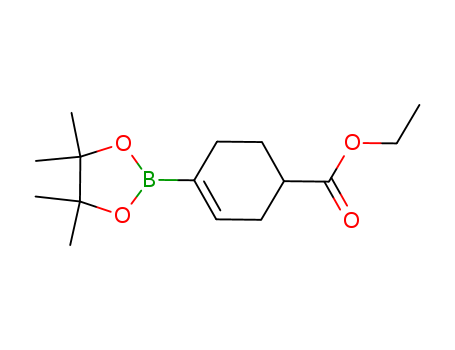 3-Cyclohexene-1-carboxylic acid, 4-(4,4,5,5-tetramethyl-1,3,2-dioxaborolan-2-yl)-, ethyl ester