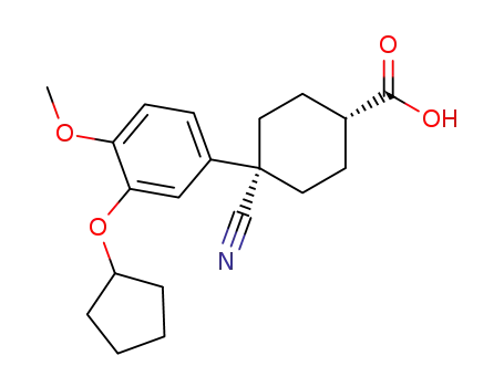 Molecular Structure of 153259-65-5 (Cilomilast)