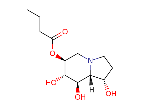 Butanoic acid,(1S,6S,7S,8R,8aR)-octahydro-1,7,8-trihydroxy-6-indolizinyl ester