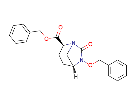 Phenylmethyl (1R,2S,5R)-7-oxo-6-(phenylmethoxy)-1,6-diazabicyclo[3.2.1]octane-2-…