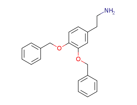 2-(3,4-bis(benzyloxy)phenyl)ethanamine